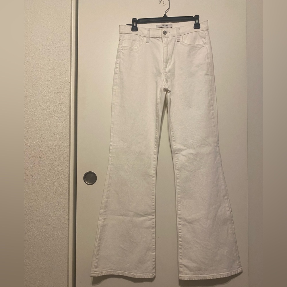 NWT JOES JEANS white high-rise, flares jeans, size 29 new with tag